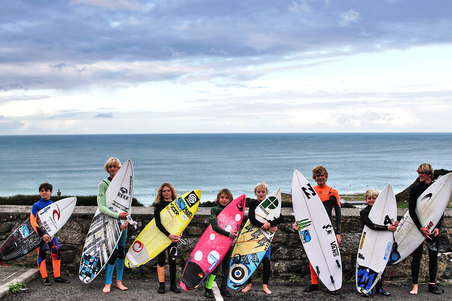 Groms training by jason Feast